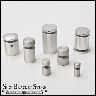 Aluminum Sign Standoffs Excellent Way to Display Your Signage