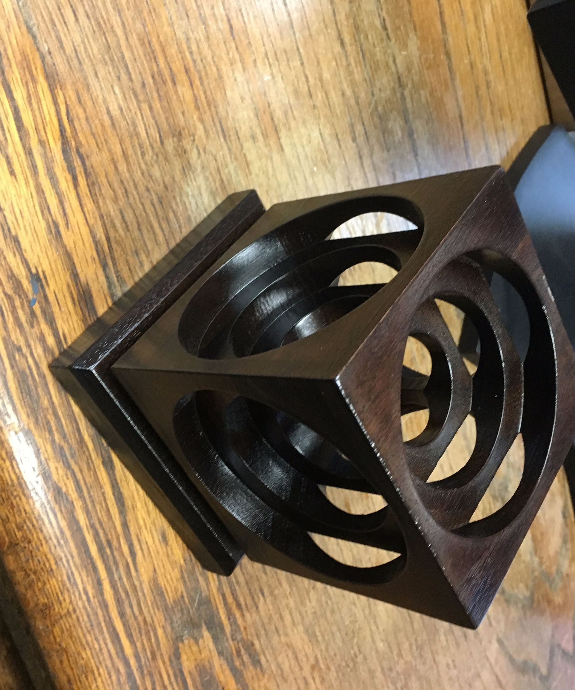 CNC Desk Ornament "the Block" (With 3D Model)