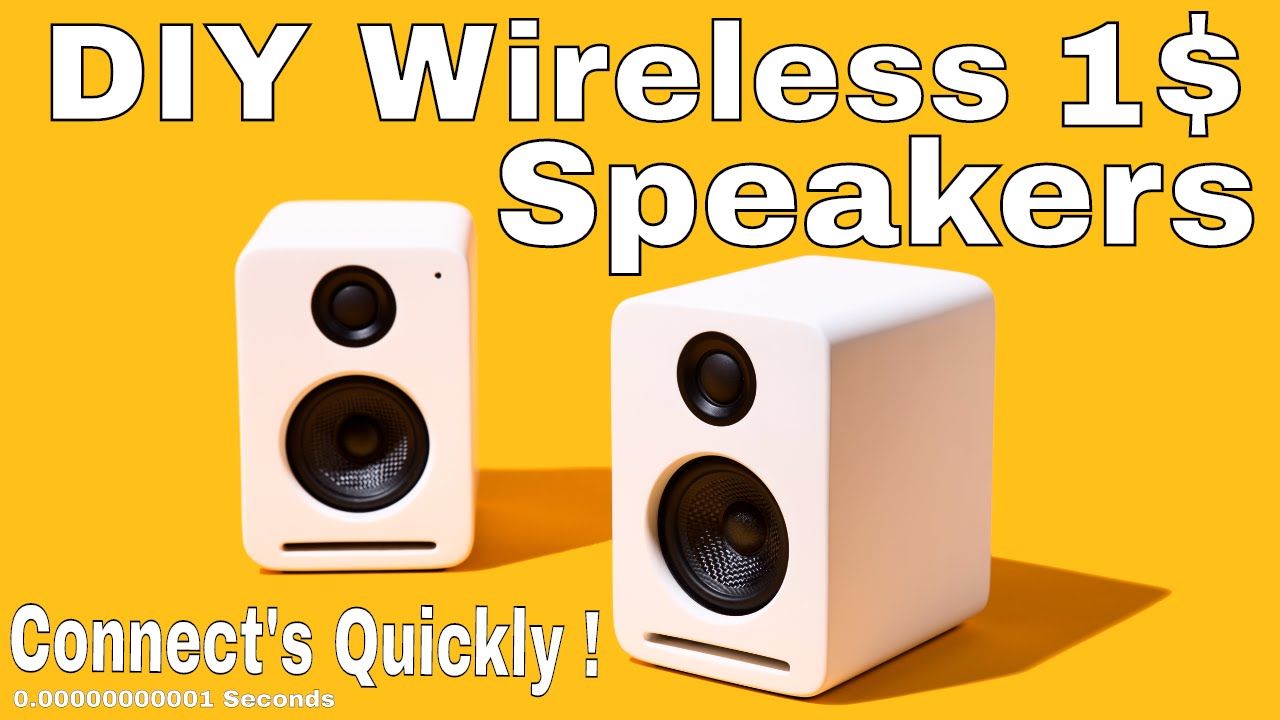 Wireless Speaker That Connect's in 0.0000000001 Seconds !