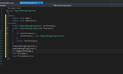 How to Do the Singleton Design Pattern in C++ : 9 Steps - Instructables