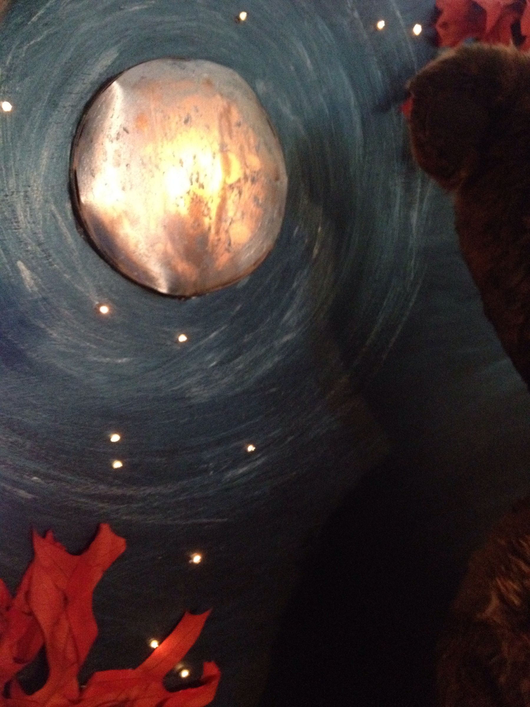 Creating a Fake "twilight" Moon/stars Backdrop