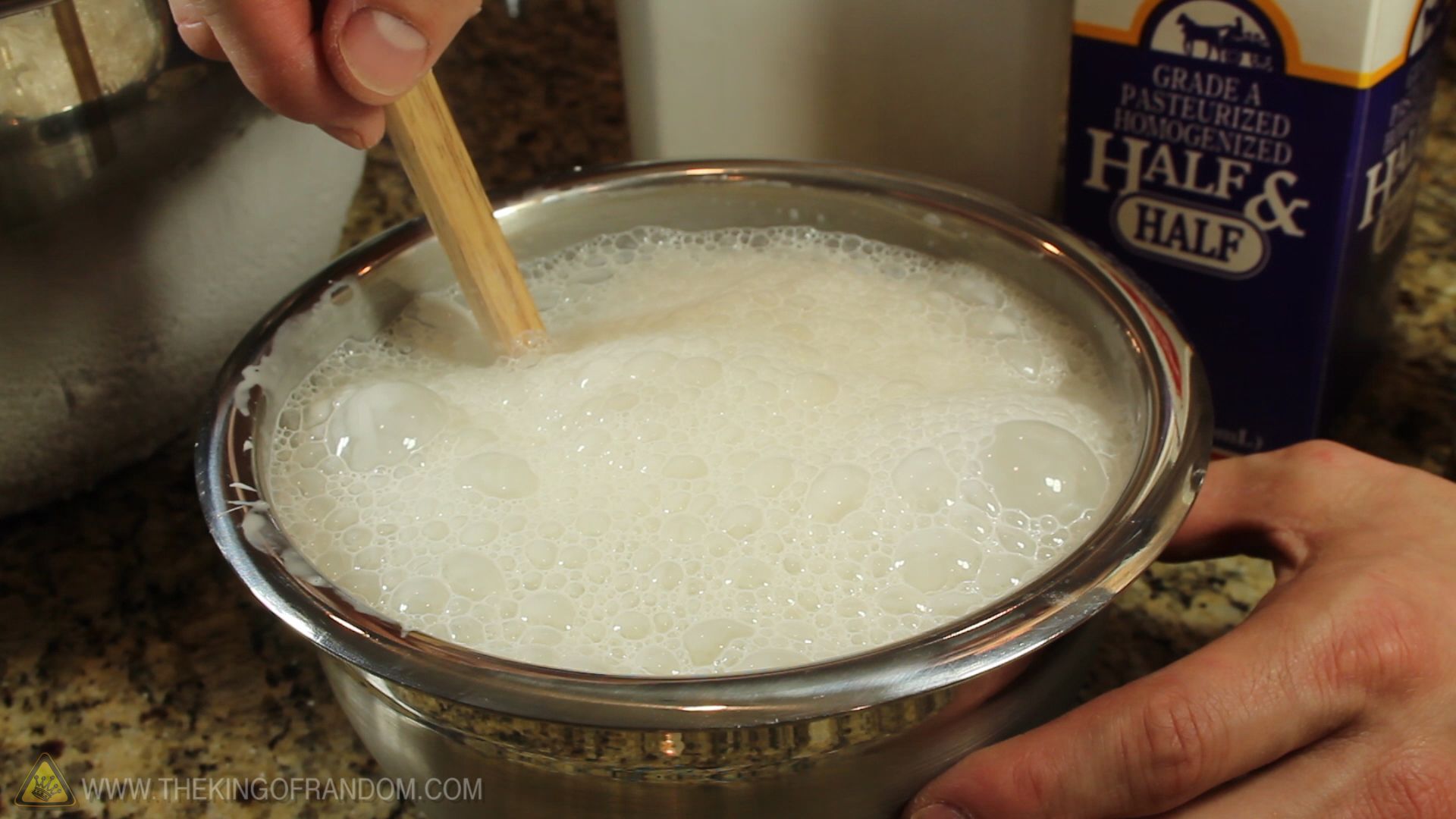 How to Make Carbonated Ice Cream, "Halloween Style"! (Dry Ice Cream
