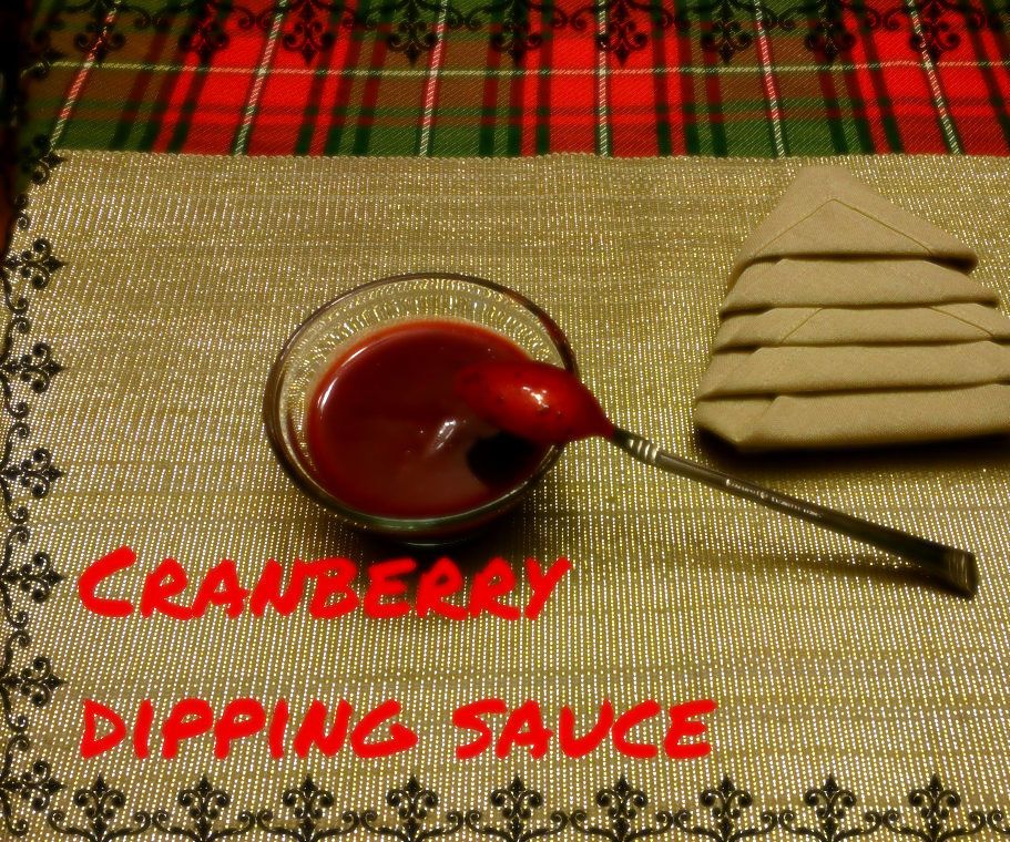 Cranberry Dipping Sauce