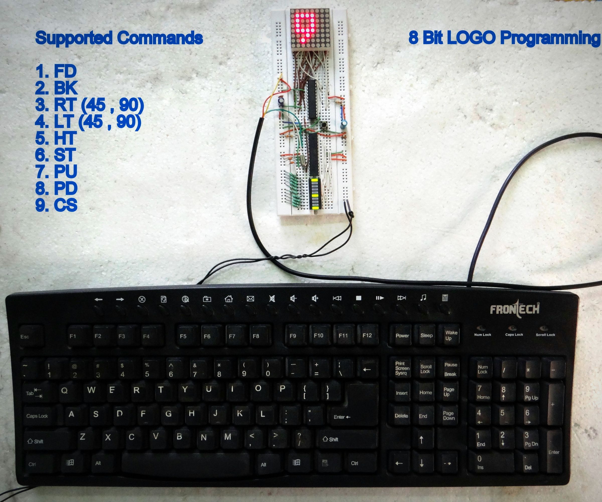 LOGO Emulator Using AVR