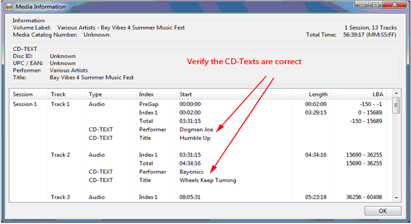 How to Add/update CD-Text on Audio CD : 10 Steps - Instructables