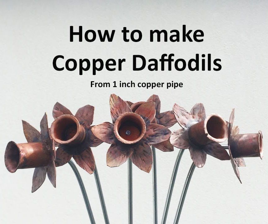 How to Make Copper Daffodils