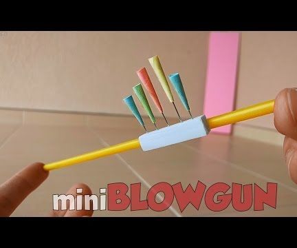 How to Make a Mini Blowgun