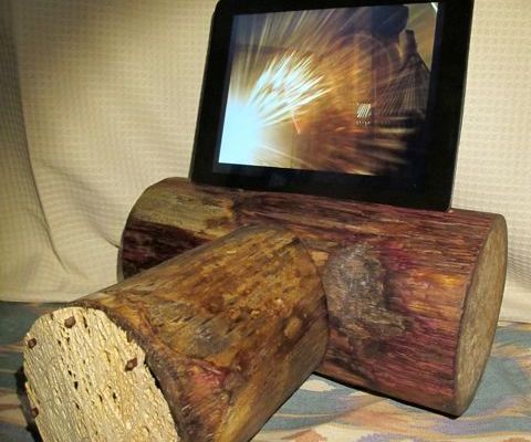 VEGAN Modular IPad Stand With Bluetooth Speaker: Agave