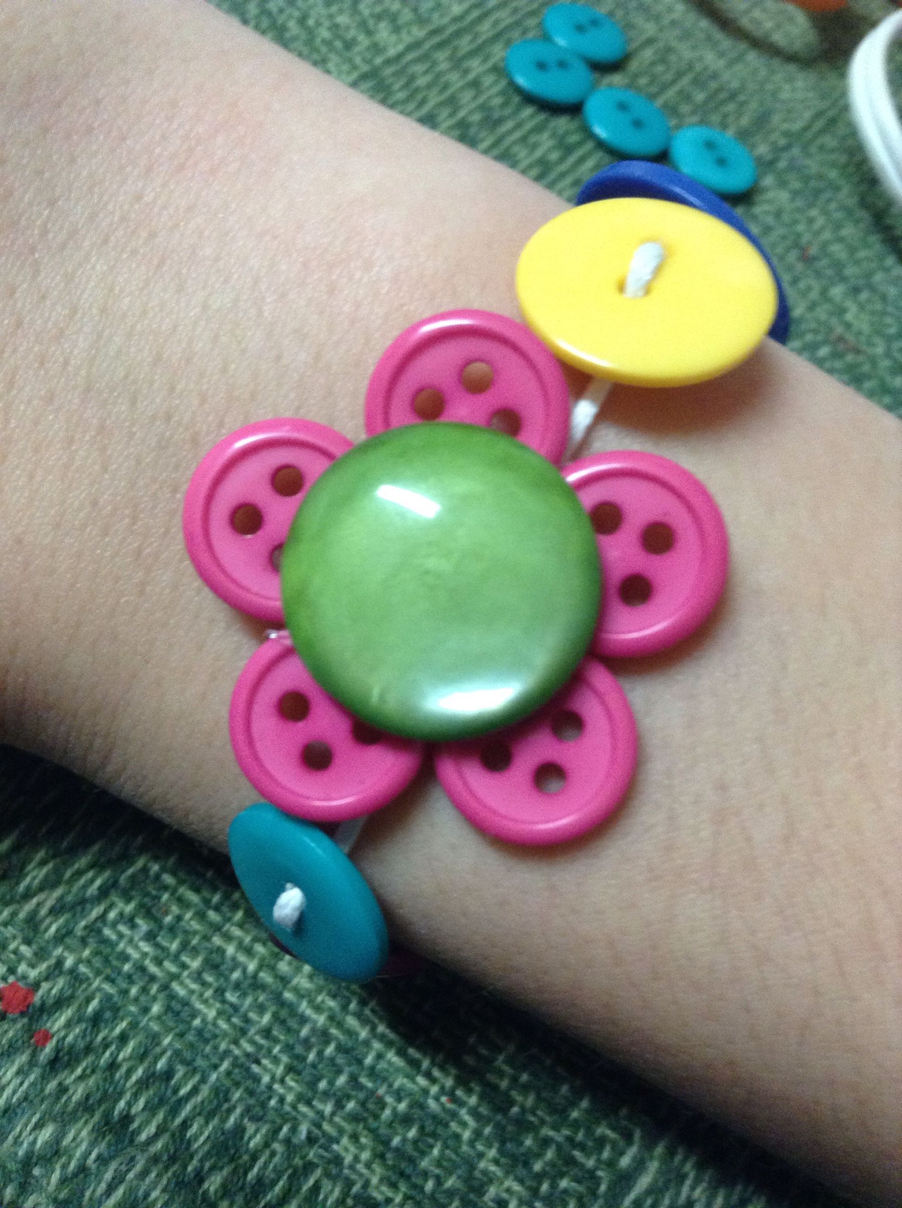 Button Bracelet