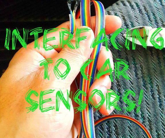 Interfacing Car Sensors to My Car Assistant.