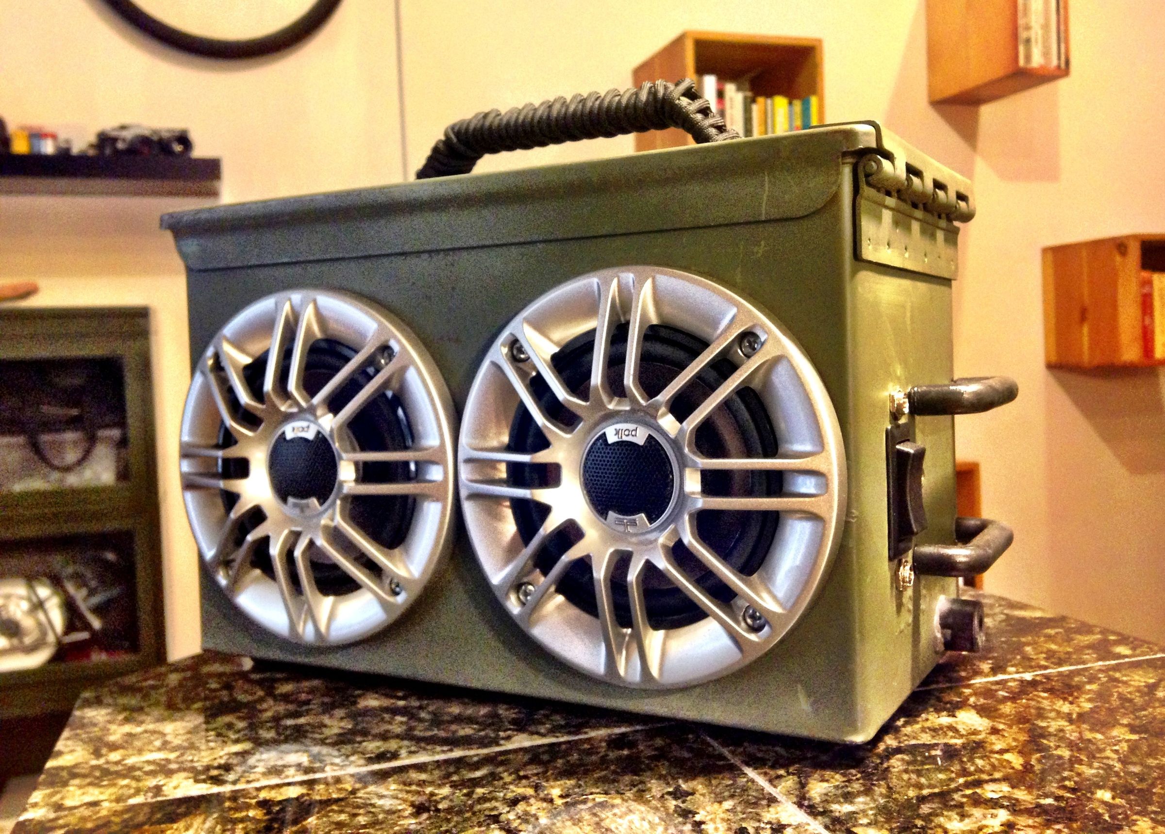 Ammo Box Speakers 7 Steps (with Pictures) Instructables