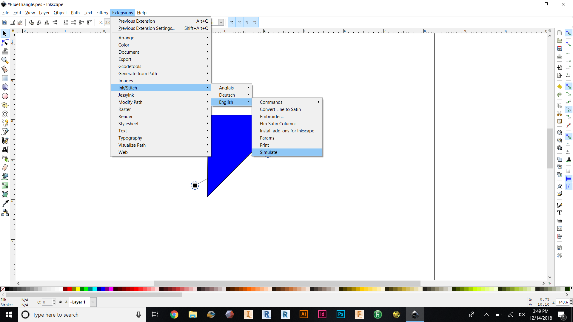 Inkscape to Embroidery Machine 10 Steps Instructables