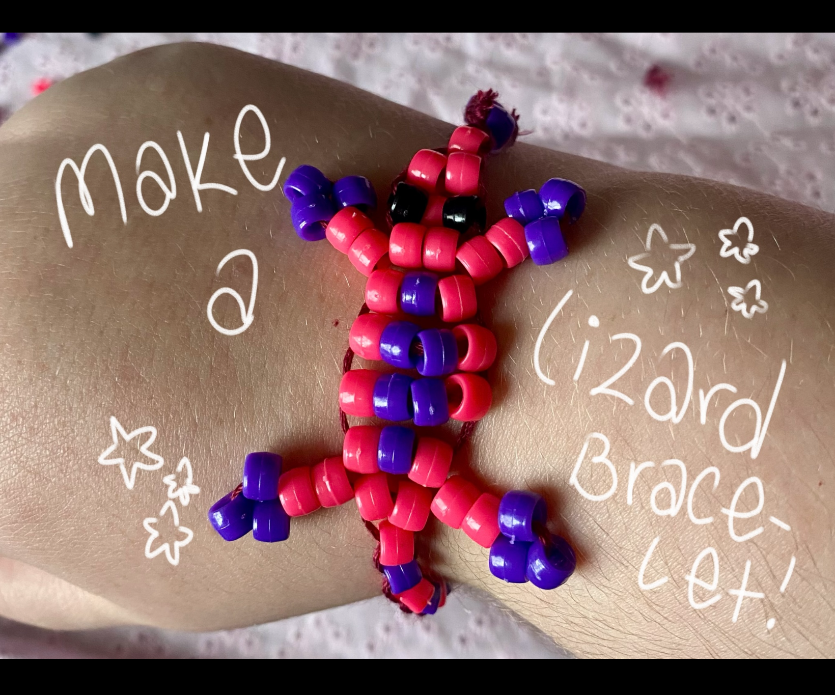 Make a Lizard Bracelet!