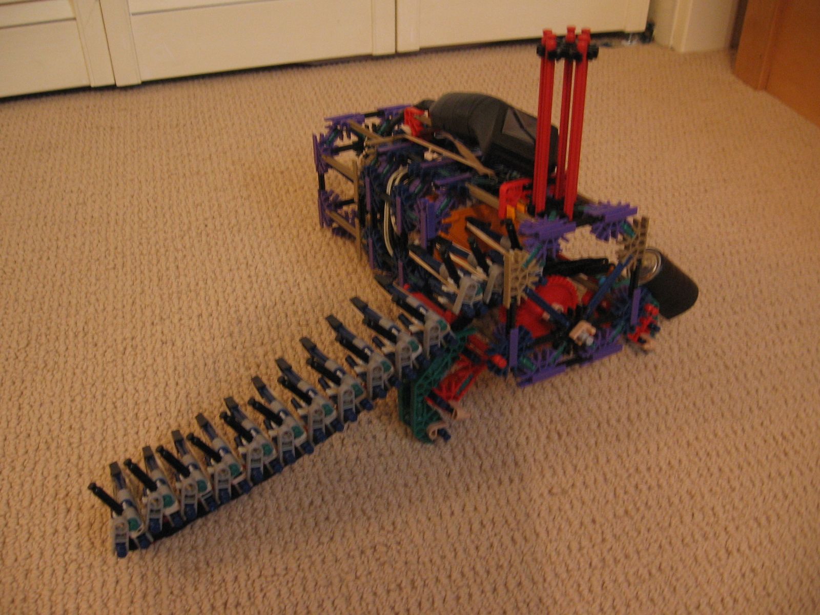 New K'nex Machine Gun Type