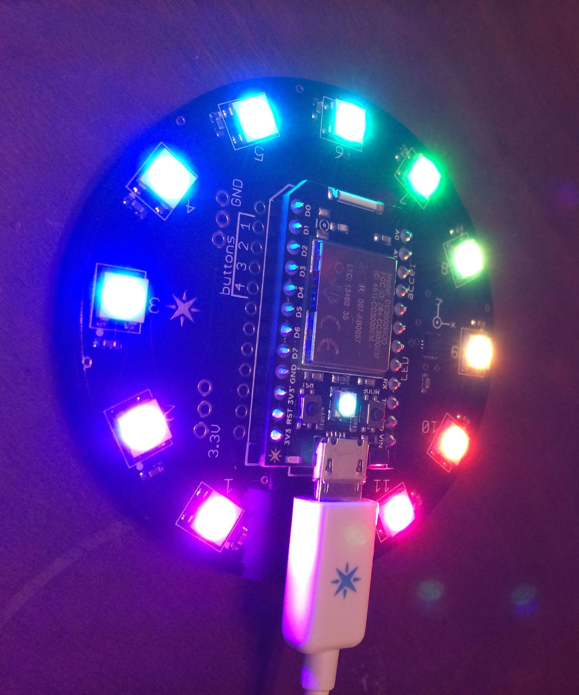 Visualize Twitter Hashtag Activity With Your Spark Core