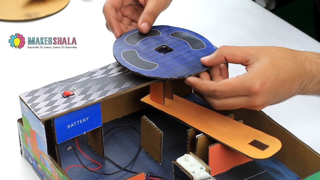 Take the Parts Shown Below and Attach Them As Shown.