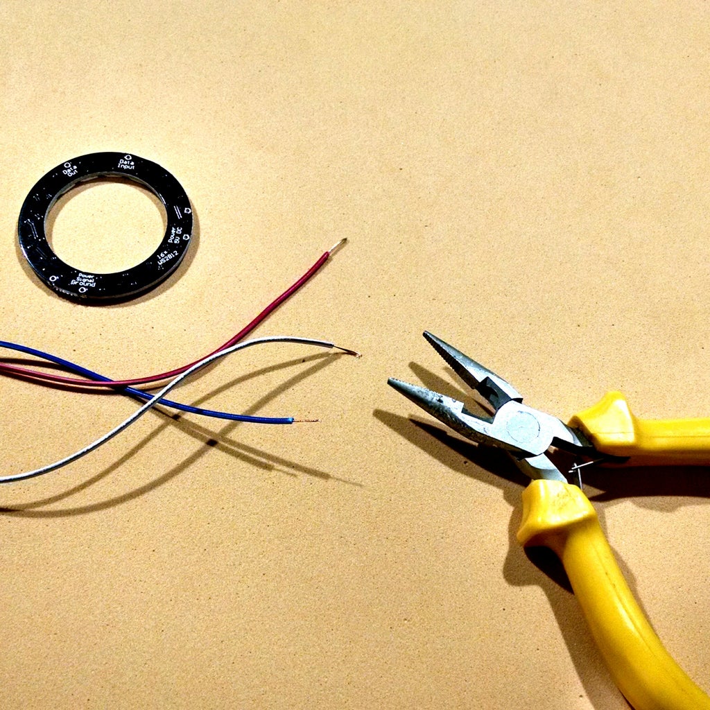 Preparing the NeoPixel Ring