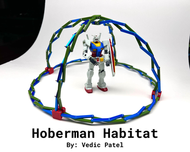 Hoberman Habitat: Expandable & Efficient Space Living