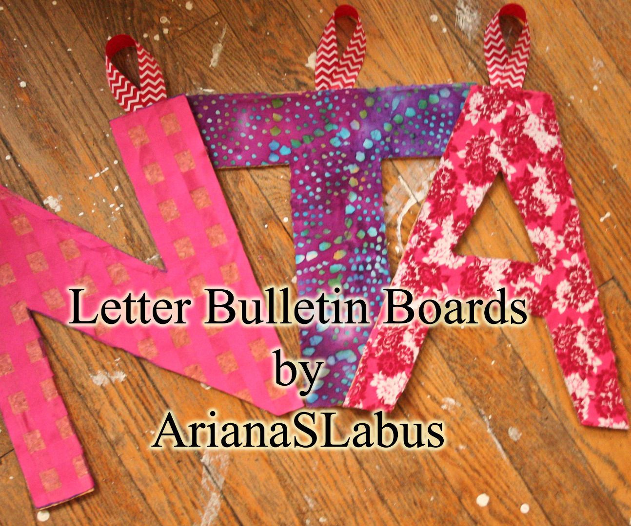 Letter Bulletin Boards