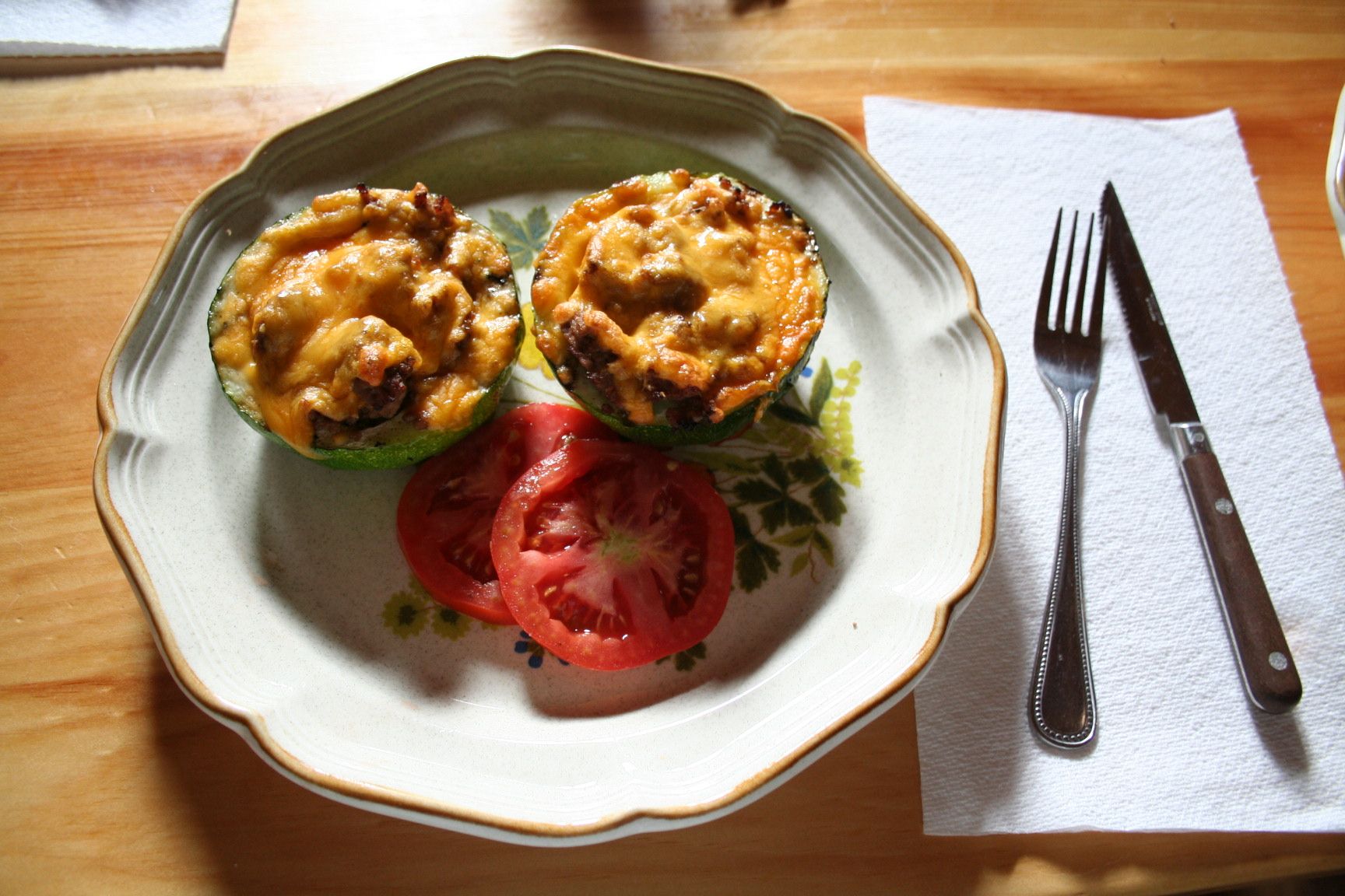 How to Make Zucchini Bowls.