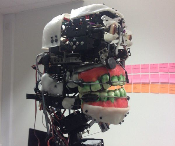 ALDOUS (EMS-30-02) Robo-Animatronic (C.Strathearn MRes Animatronics UoH 'ADA' 2016)