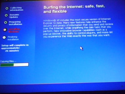 Extra! (XP OS Install Set-up)