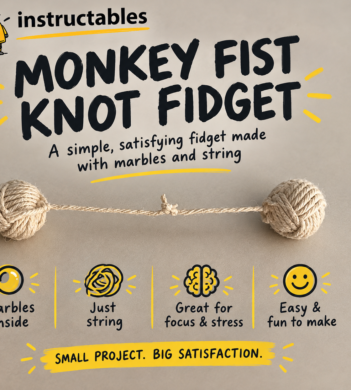 Monkey Knot Fidget