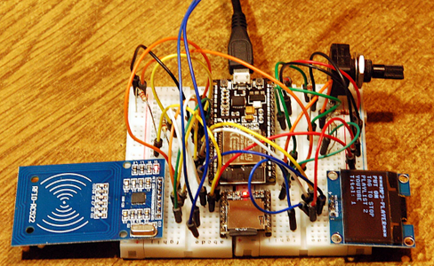 MP3 Player With RFID
