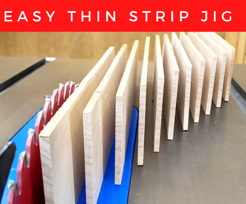 Thin Strip Jig for the Table Saw