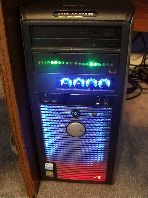 Kitt Scanner Computer Mod for Empty 5 1/2" Drive Cover