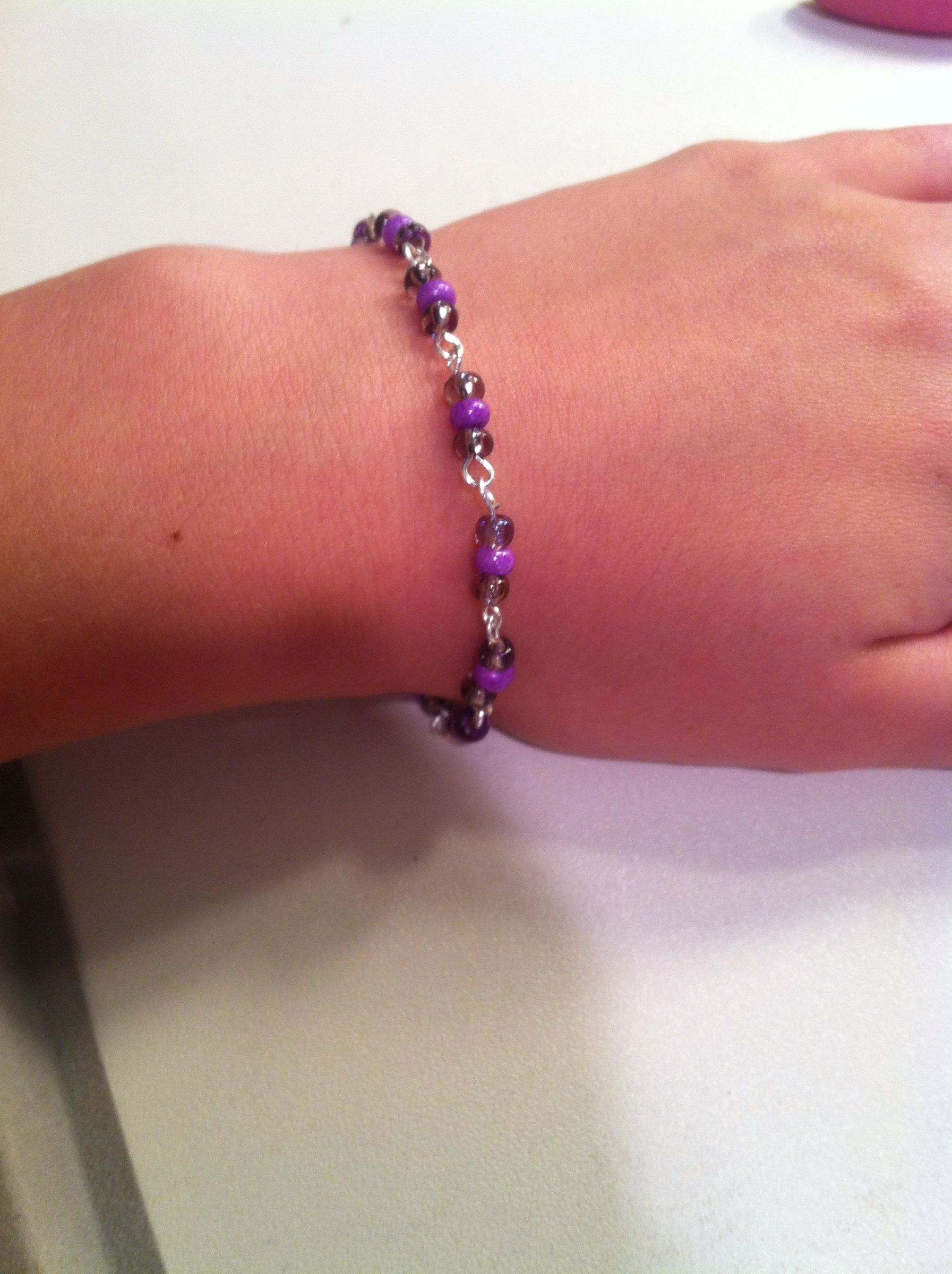 simple beaded bracelet