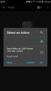 Action for the Phone App
