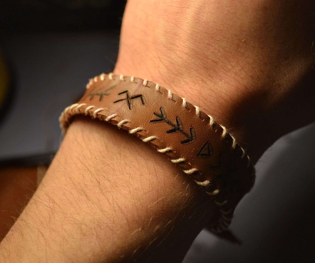 Simple Leather Bracelet