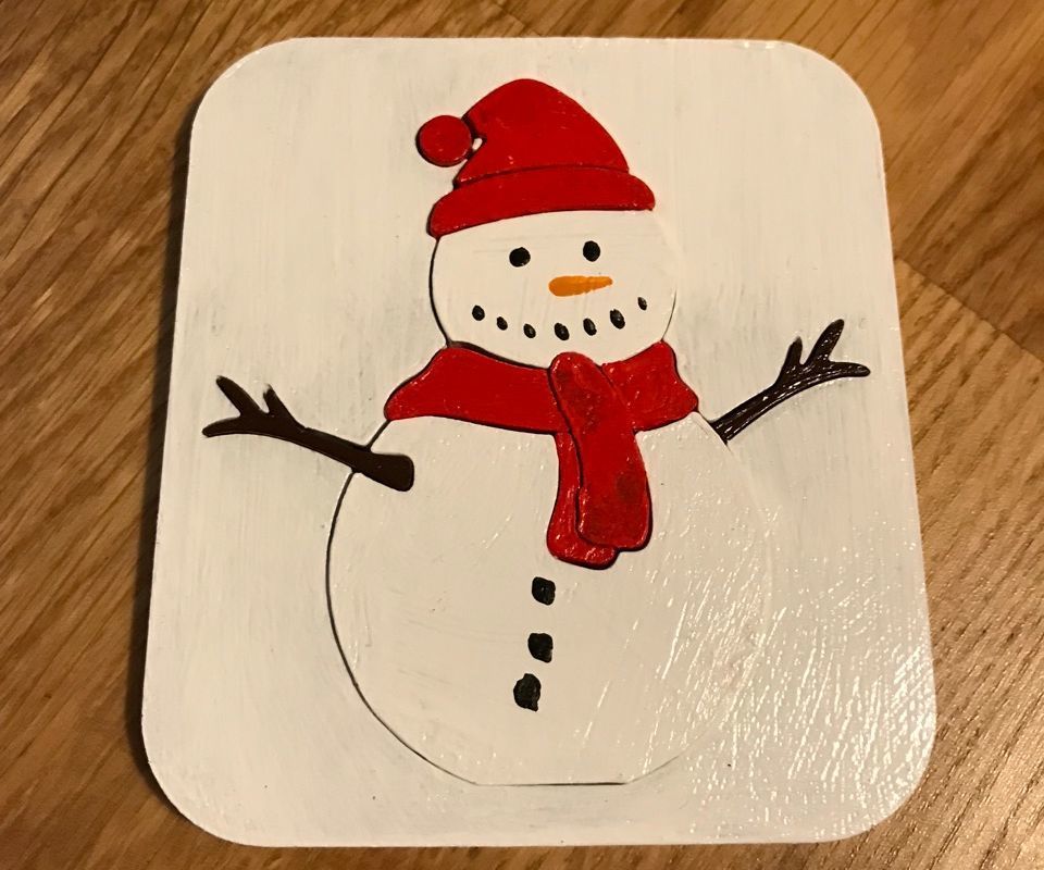 Making a Puzzle for Kids Using a 3D Printer