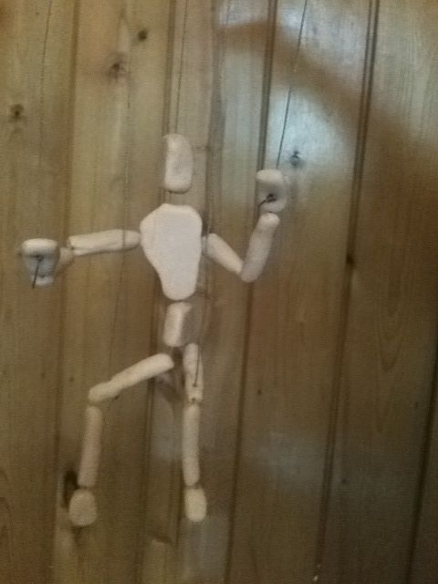 Simple Polymer Clay Puppet