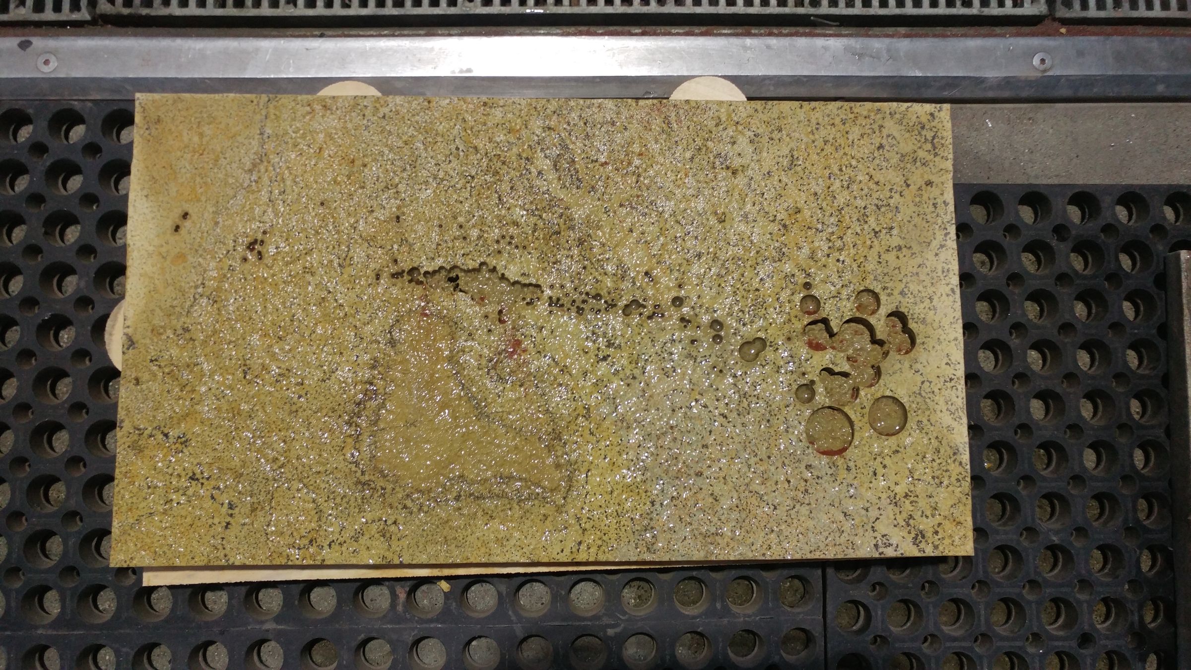 Strewn Fields Waterjet Etching Into Stone 25 Steps (with Pictures