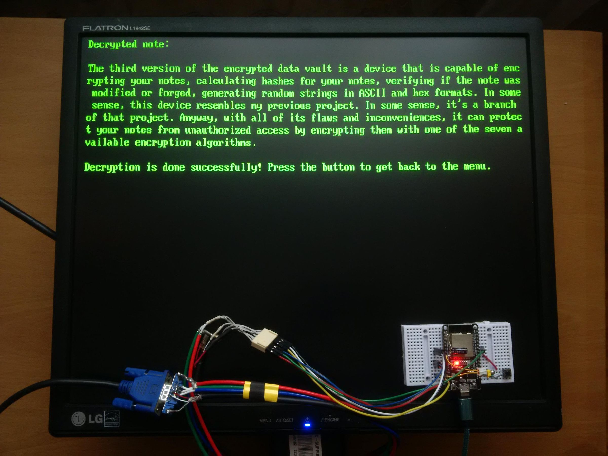 Encrypted Note Storage V3.0 : 28 Steps - Instructables