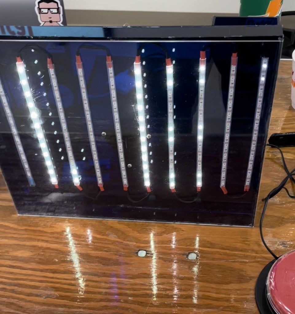 Assistive Tech Button Activated LED Matrix Sign Using Arduino : 6 Steps ...