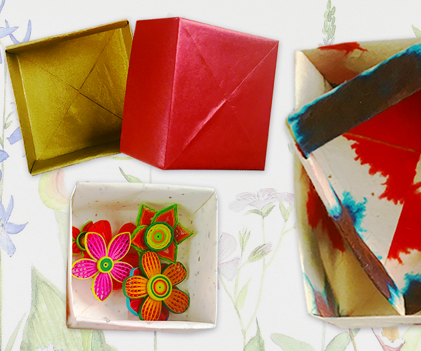 Origami Box | DIY Valentine's Day Gift Ideas for Him + Her