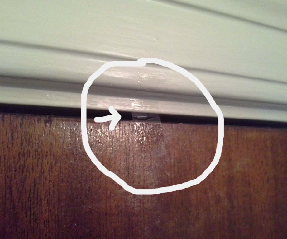 Scotch Tape Intruder Sensor