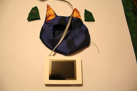 Fit the Fabric Switch to LCD Photo Frame