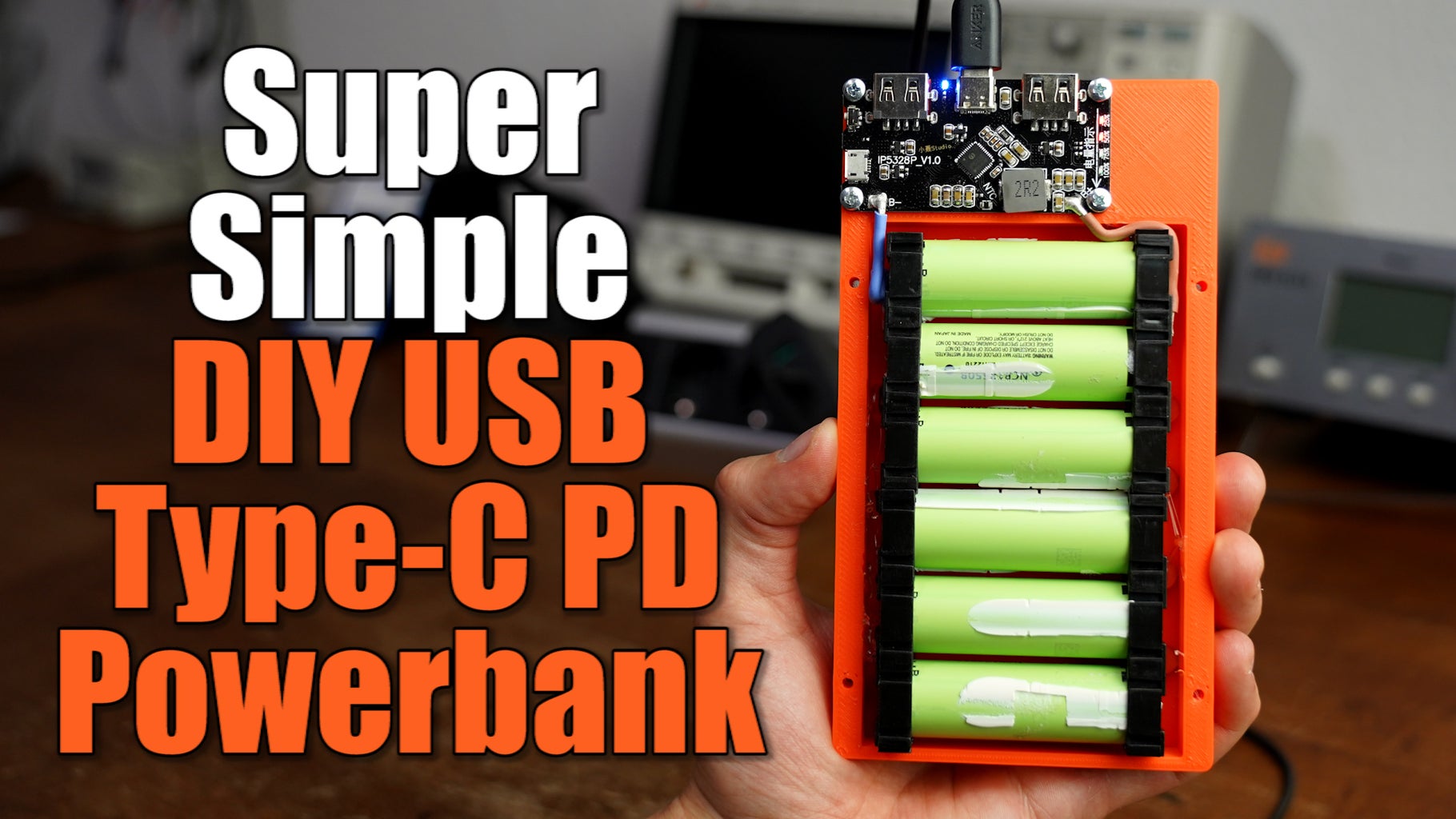 C PD Powerbank the Super Simple Way : 5 Steps ... Circuit Diagram