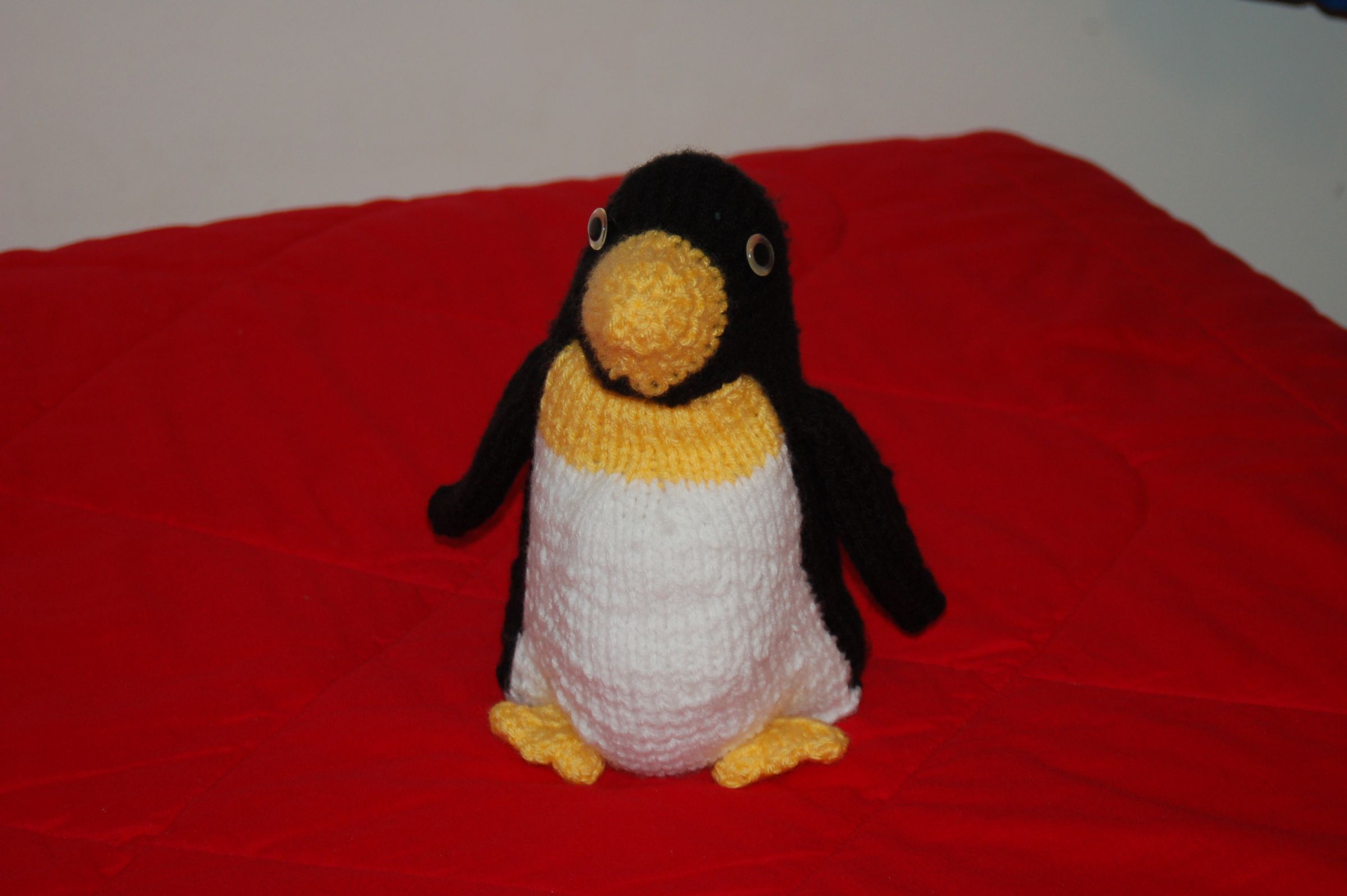 Knitted Penguin