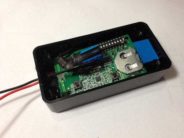 Installing a Garage Door Opener Wired to Motorcycle Hi-Beam