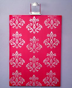 Hang Canvas by Interlocking Brackets of the Flush Mount on the Wall and on the Back Frame of the Canvas