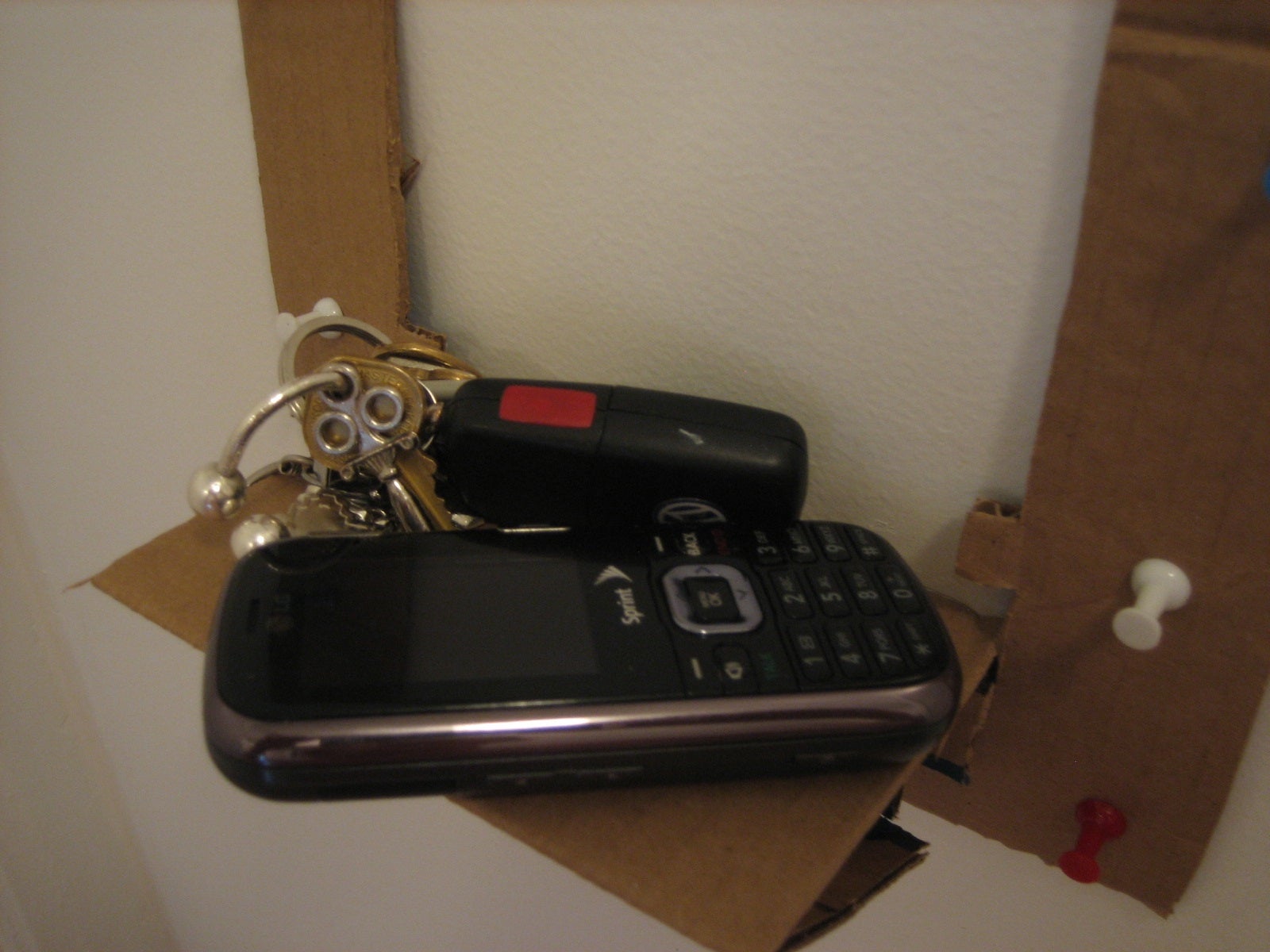 Cardboard Catchall Shelf Instructables