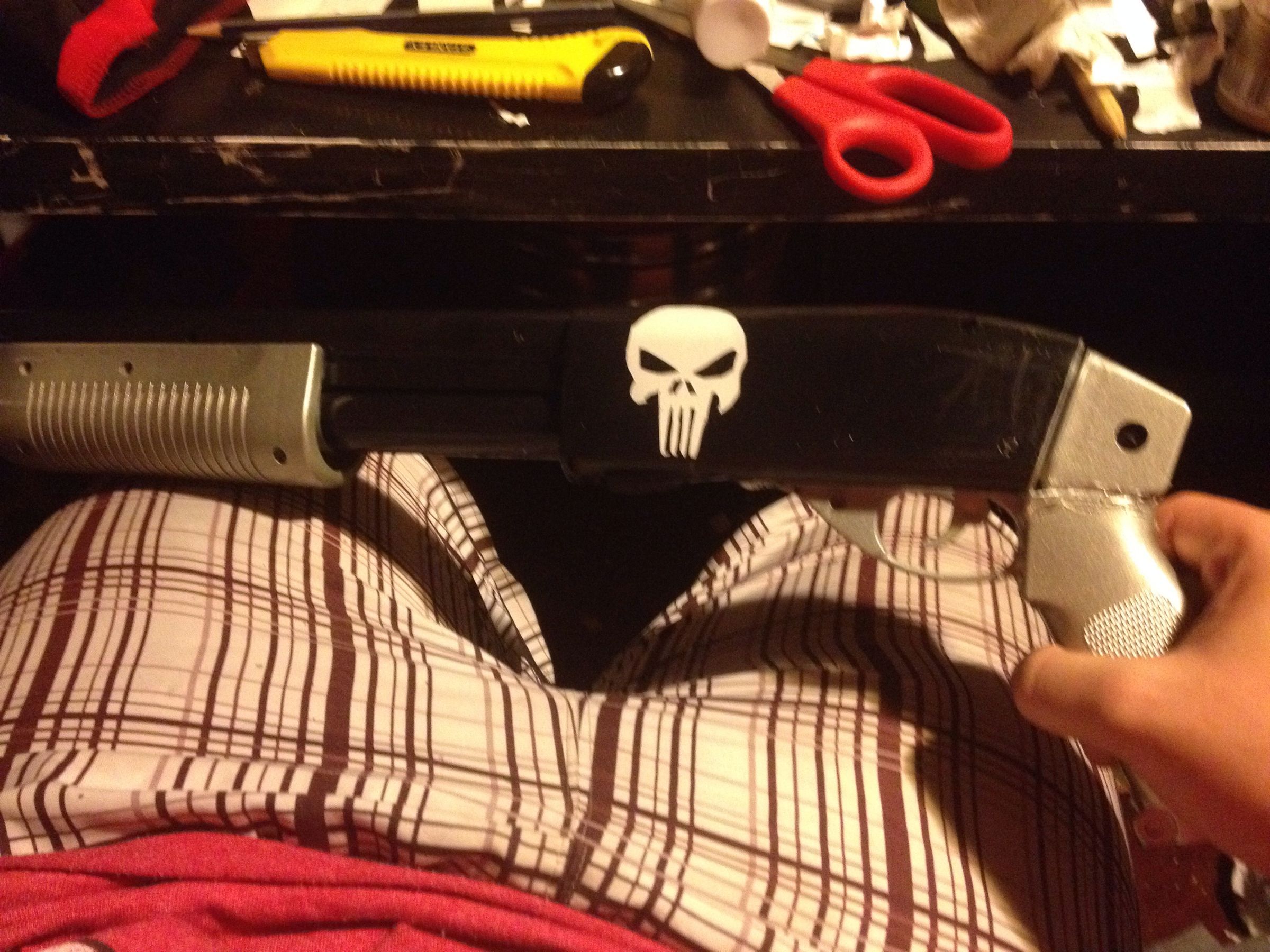 Punisher Stencil (stencil Island Pieces)