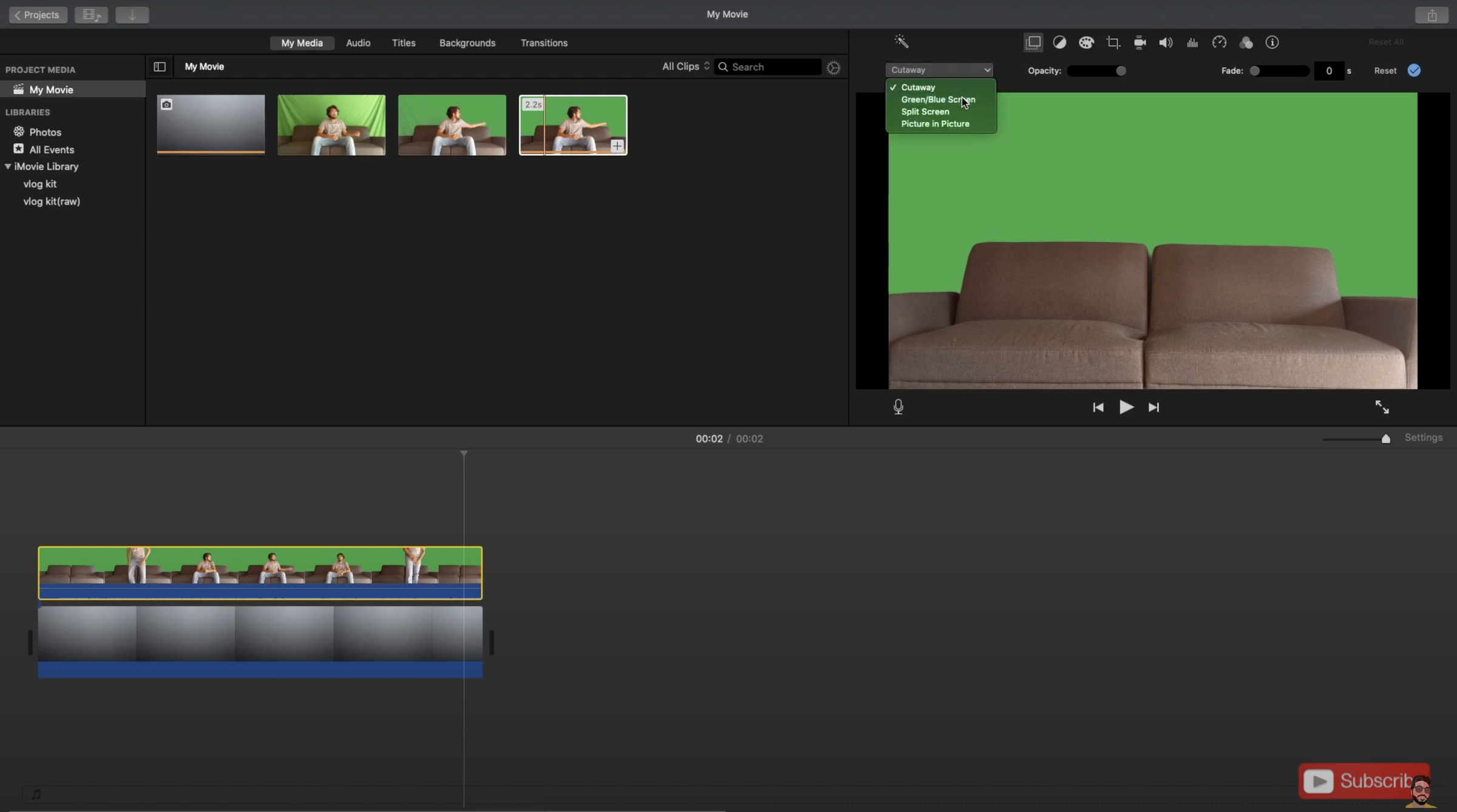 Green Screen Fix for IMovie 6 Steps Instructables