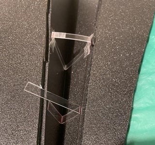 Plastic Triangle Supports Inside