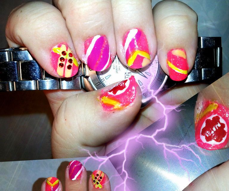 Hover Board Nails - BTTF